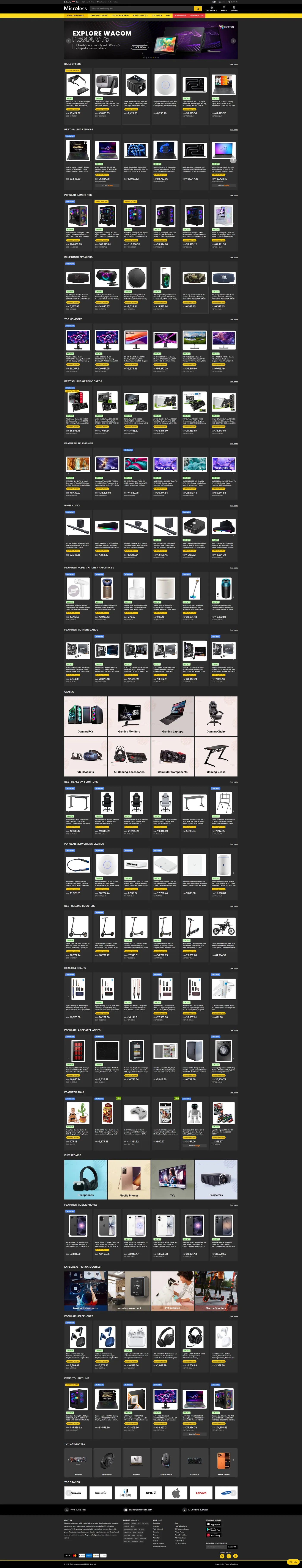 Microless website